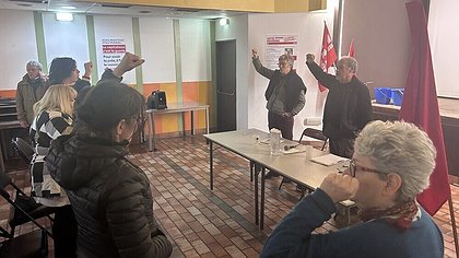 Illustration Anne Testut livre un dernier discours révolutionnaire