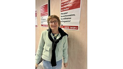 Illustration Catherine Brun (LO) candidate à Grenoble : « Les travailleurs font tourner la société, à eux de la diriger »