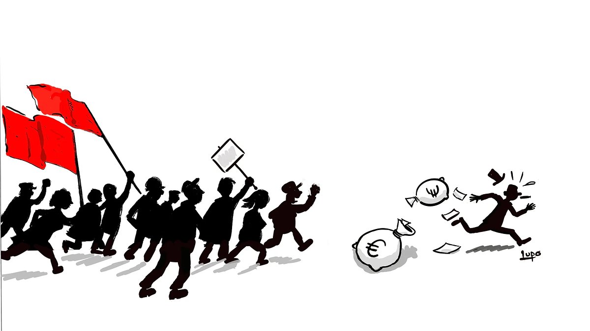 Illustration - Le capitalisme c’est la guerre, les travailleurs du monde entier doivent le renverser !
