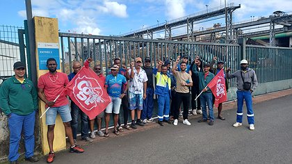 Illustration Grève pour les salaires à l'usine sucrière de Bois-Rouge (Saint-André)