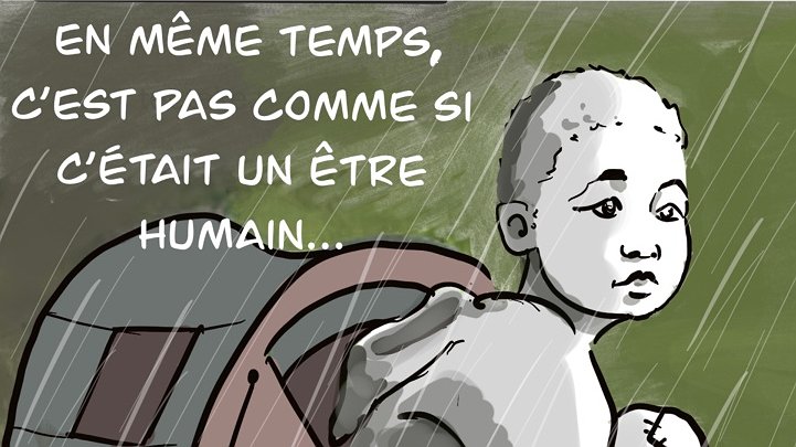 Illustration - Les jeunes abandonnés