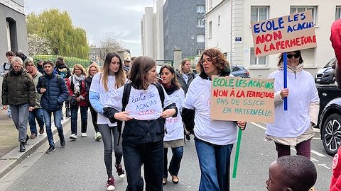 Illustration - Les mobilisations du 31 mars dans l’Education