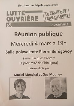 Illustration réunion publique