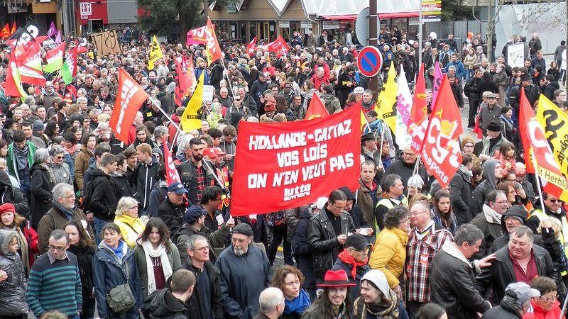Illustration - Contre la loi travail, contre les attaques du patronat et du gouvernement,  le combat continue !