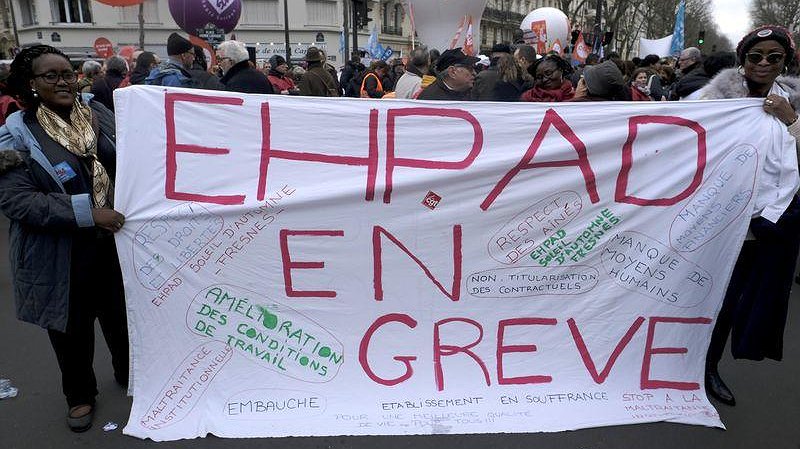 Illustration - le 15 mars, contre les attaques de Macron