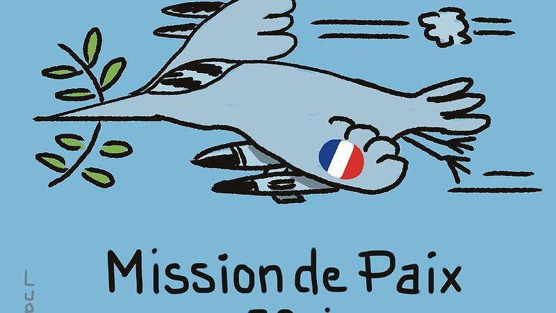 Illustration - troupes françaises hors d’Afrique !