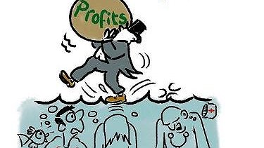 Illustration - le monde du sport en colère