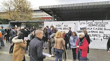 Illustration - les enseignants des CFA ne se laissent pas intimider