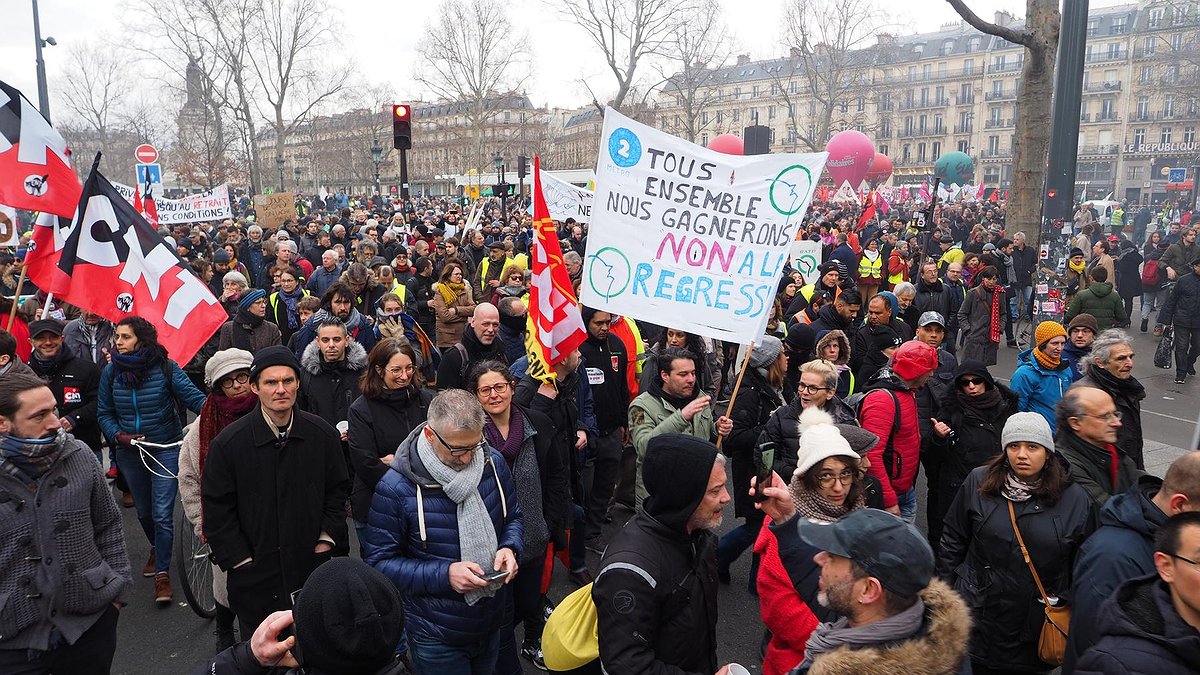 Illustration - Contre la réforme des retraites, le combat continue !