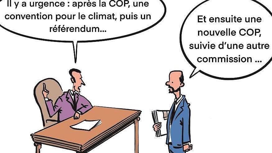 Illustration - à la fin, c’est Macron qui décide…
