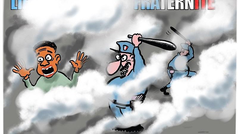 Illustration - la violence permanente