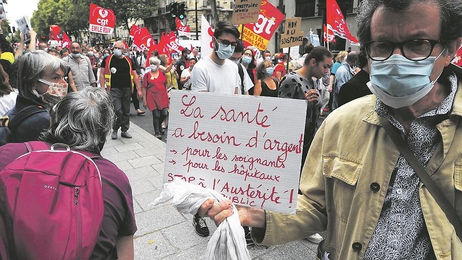 Illustration - pendant la pandémie, les fermetures de lits continuent