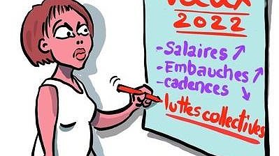 Illustration - En 2022, que le camp des travailleurs se fasse entendre !