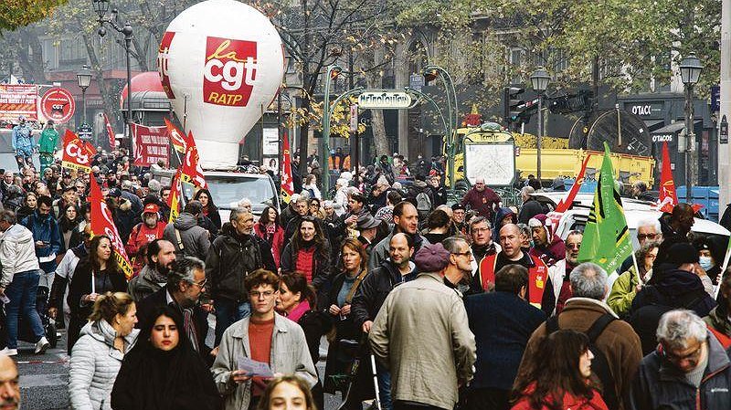 Illustration - la grève du 10 novembre, un gage pour l’avenir