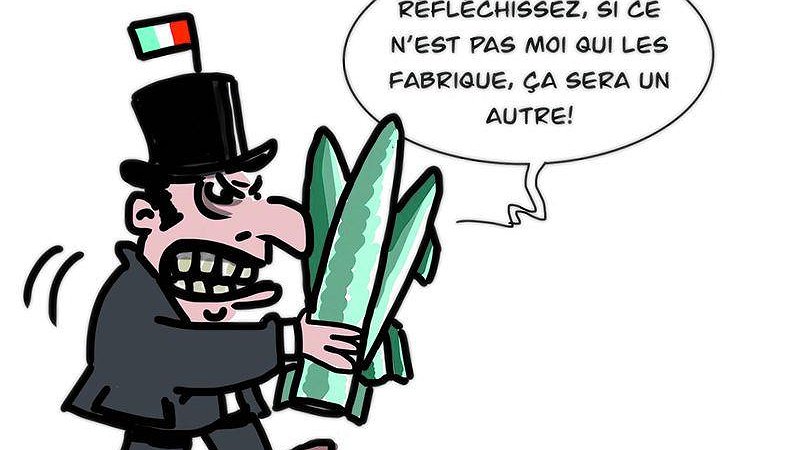 Illustration - grande foire aux armements