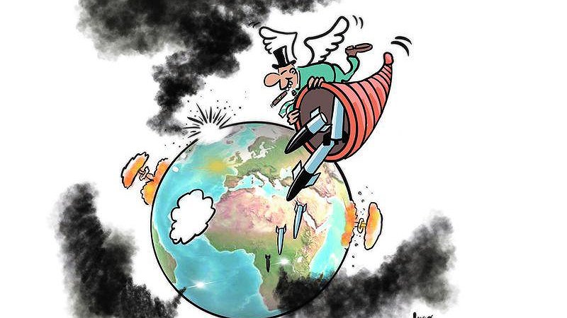 Illustration - Contre le capitalisme, fauteur de crises et de guerres