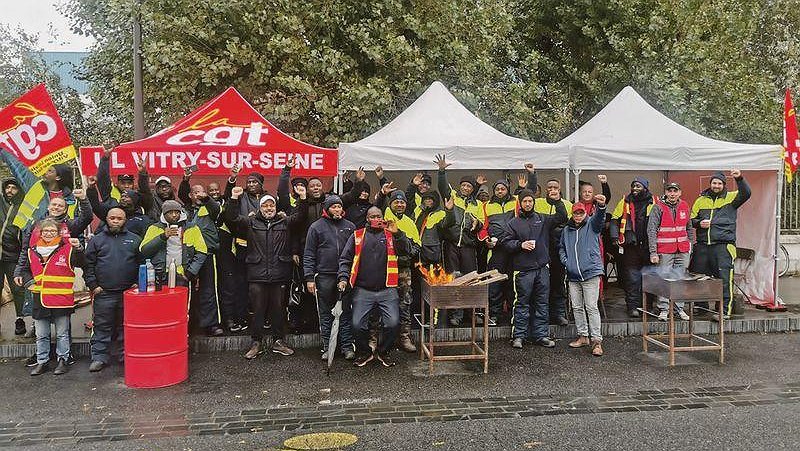 Illustration - en lutte pour les salaires