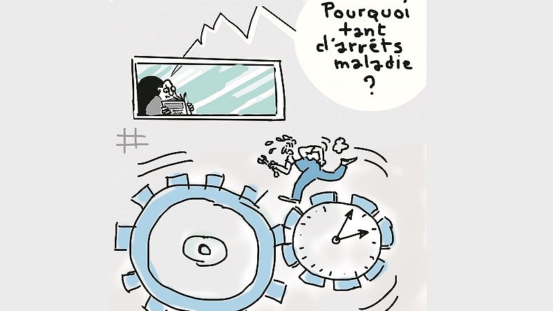Illustration - une campagne contre les salariés