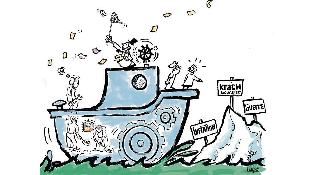 Illustration - Ils nous mènent à la guerre, il faut leur arracher la direction de la société