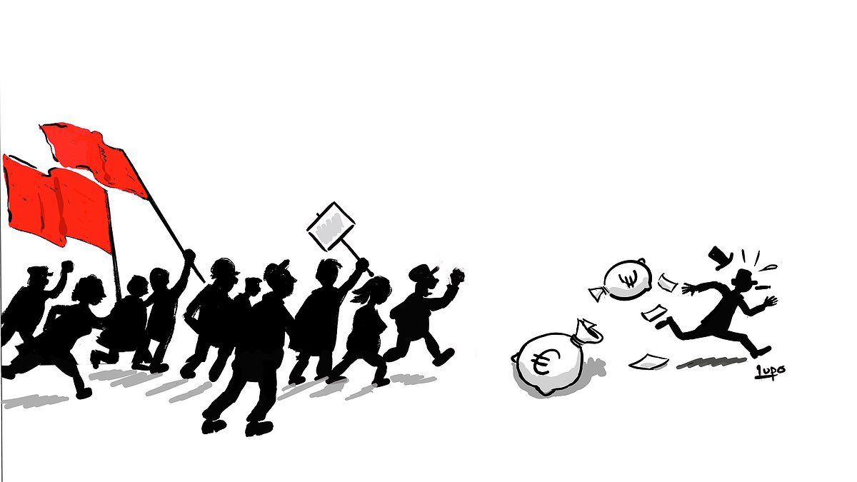 Illustration - Notre seule protection : l’expropriation des capitalistes !