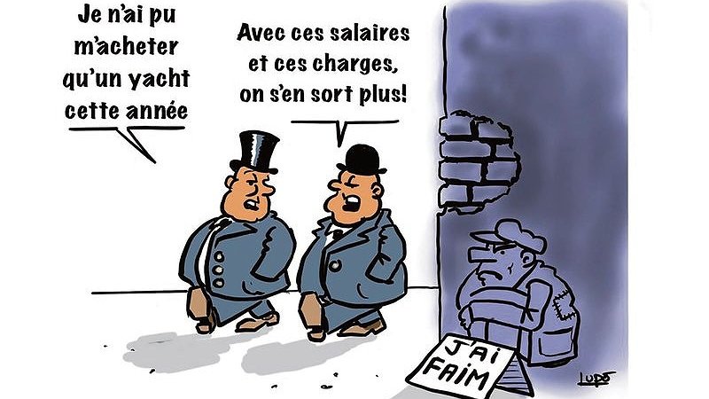 Illustration - une dette payée par les travailleurs