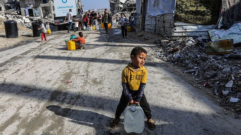 Illustration - pendant la paix de Trump, la guerre aux Palestiniens continue