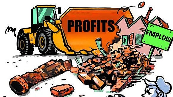 Illustration - Budget, menaces guerrières : il faut en finir avec le capitalisme !