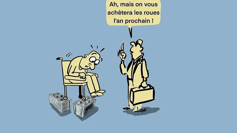 Illustration - des annonces sans moyens