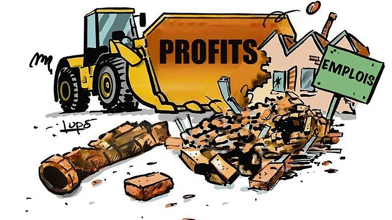 Illustration - face au plan d’économies, un plandes travailleurs !