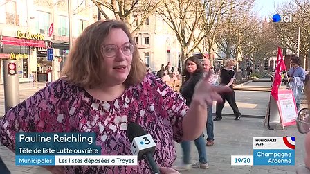 Illustration Pauline Reichling en campagne à Troyes